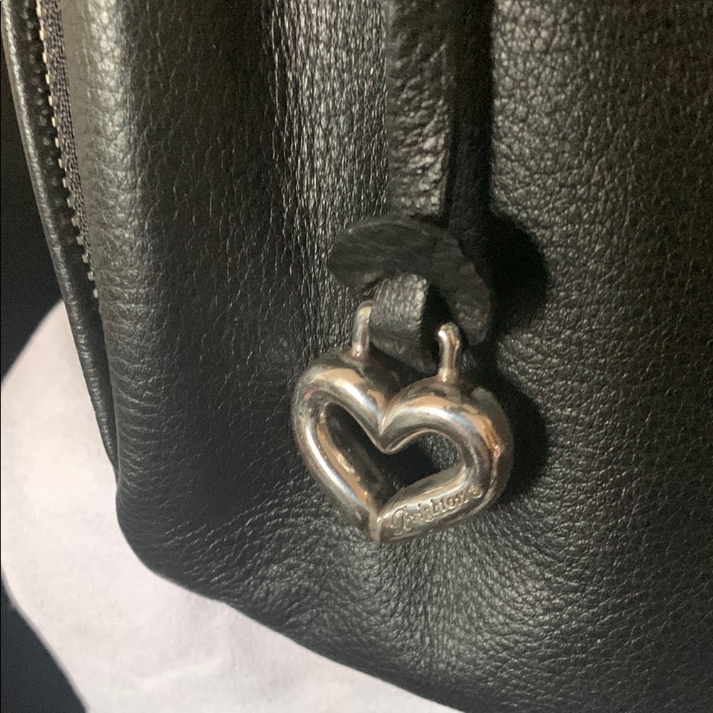 Brighton Black Leather Handbag - Picture 5 of 8